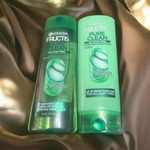 Garnier Fructis Pure Clean Hair Care Set - Vibrant Green